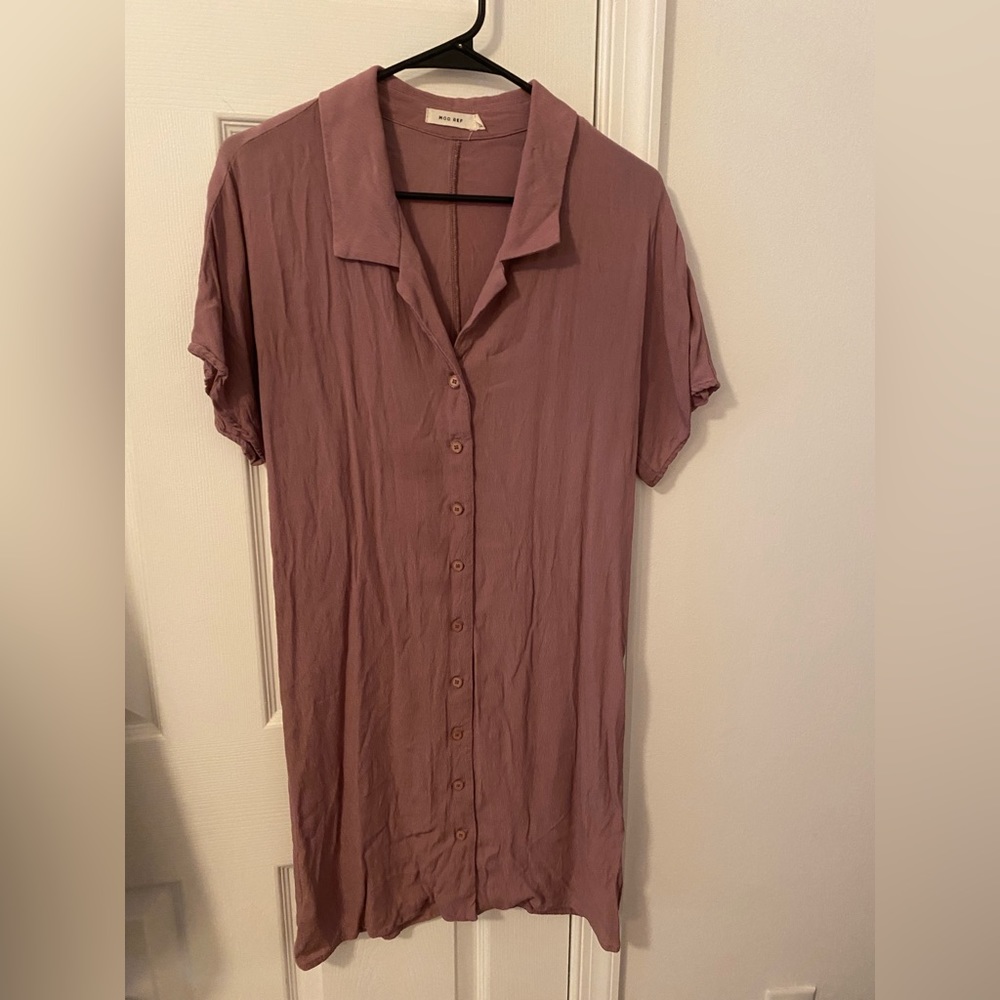 Mod Ref Button Down Dress - image 1